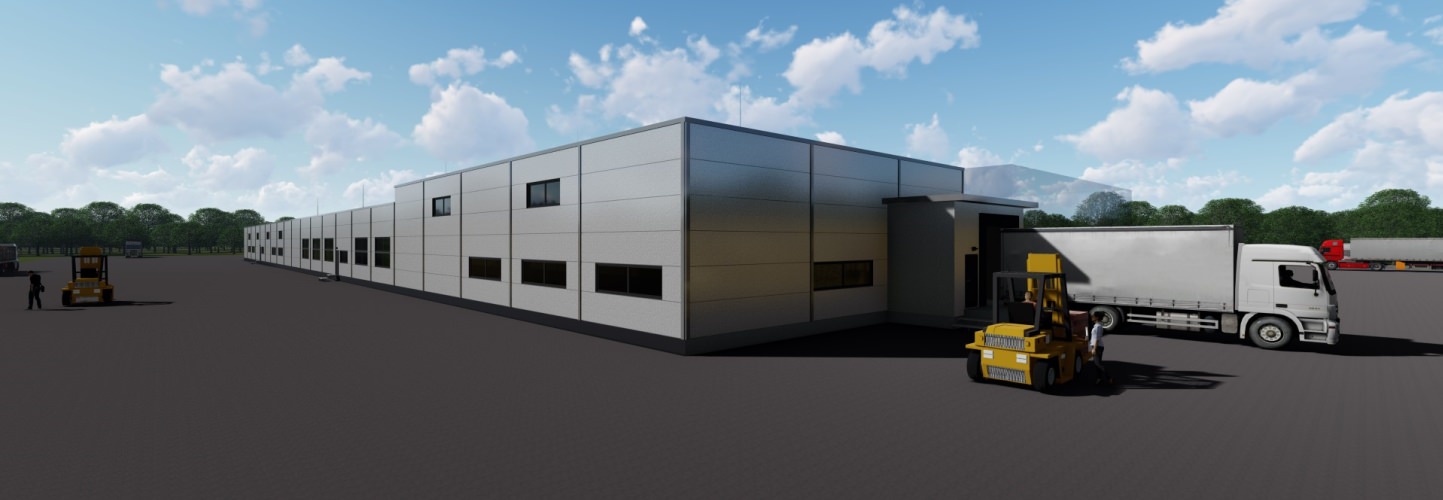 tootmishoone 3d vaade